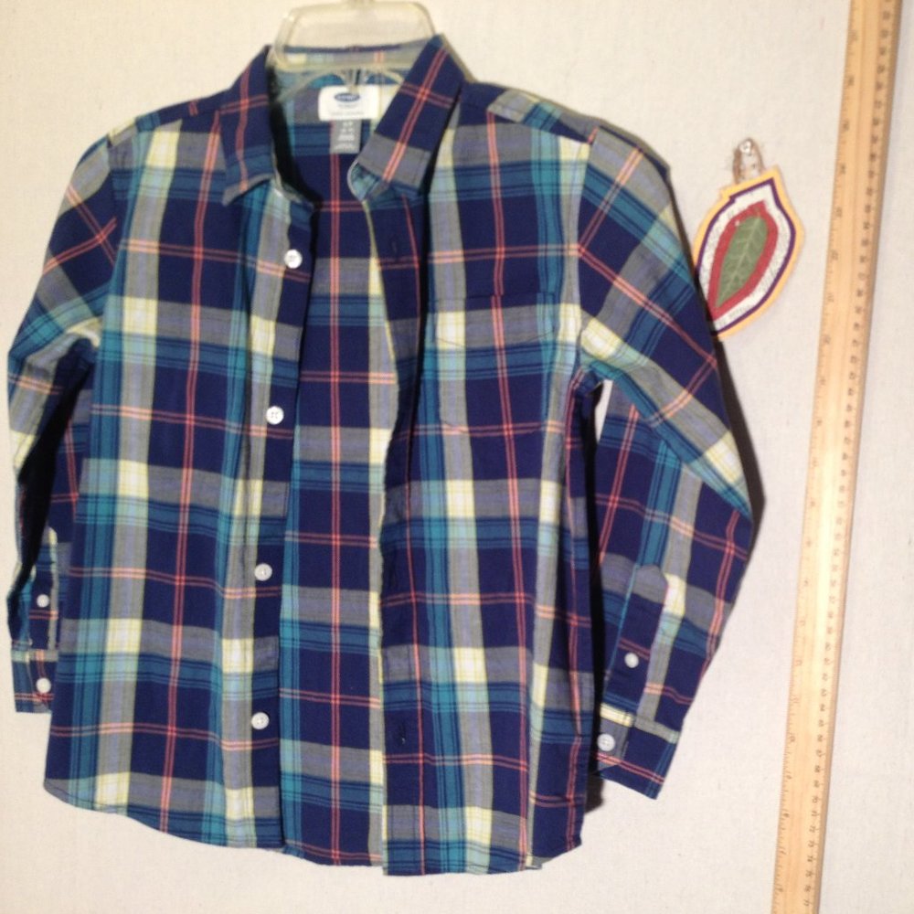 🎈Old Navy Boy's Long Sleeve Button Up